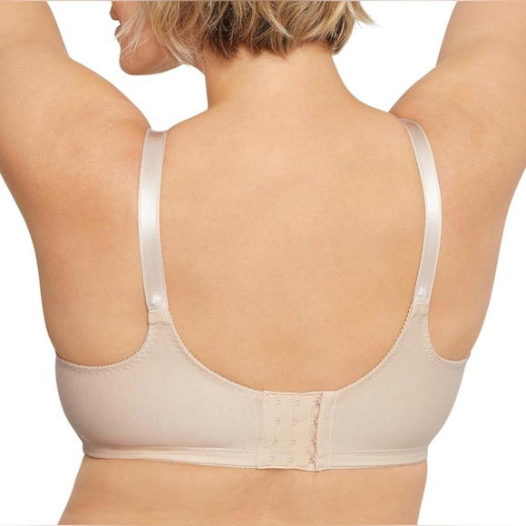 BNWT Bali Women's Double Support Wireless Bra Full-Coverage Wirefree T-Shirt bra - Picture 3 of 9